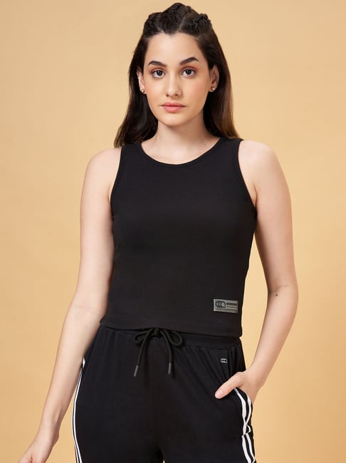 Ajile by Pantaloons Black Sports Tank Top-picture-24