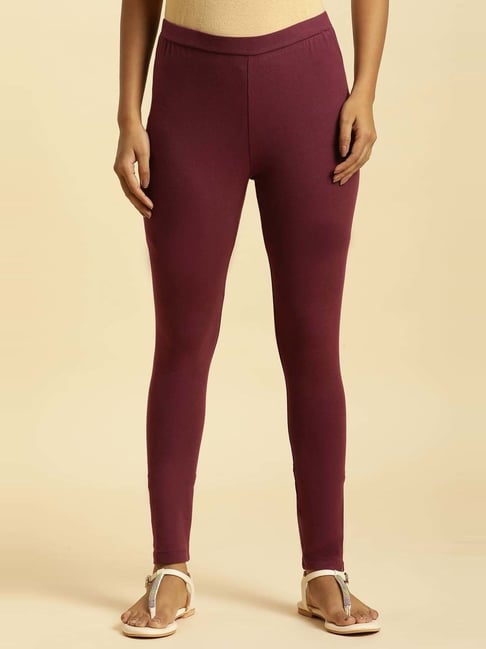 Buy Maroon Yoga Pants Burgundy Yoga Pants Yoga Leggings Patterned Yoga Leggings  Online in India - Etsy