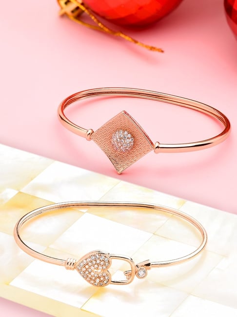 Evil eye Bracelet For Women | Rose Gold Bracelets | Fashion Jewellery –  Jewellery Hat