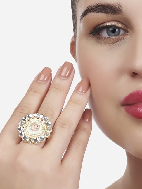 Chanda - Silver Ring | Gulaal Ethnic Indian Designer Jewels | Buy Rings  Online | Pan India and Global Delivery – Gulaal Jewels