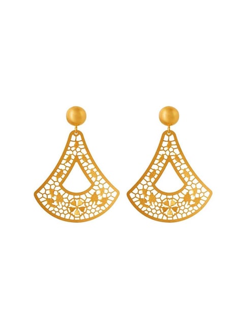 Gold Earrings | Best Gold Bridal Earring Designs from PC Chandra