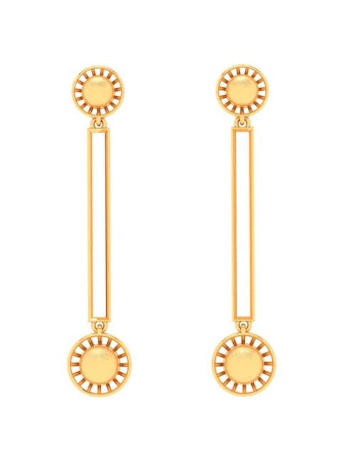 Buy 1 Gram Gold Guaranteed Jewellery Plain Gold Ring Design Hoop Earrings  for Women