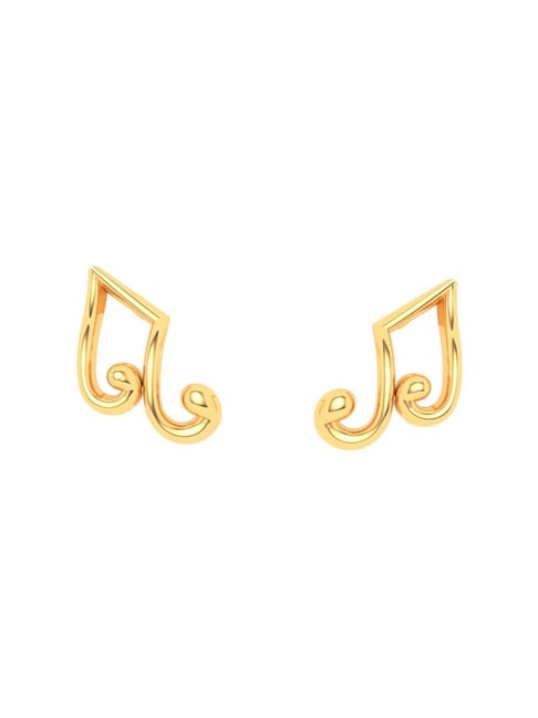 Buy Yellow Gold Earrings for Women by Joyalukkas Online | Ajio.com