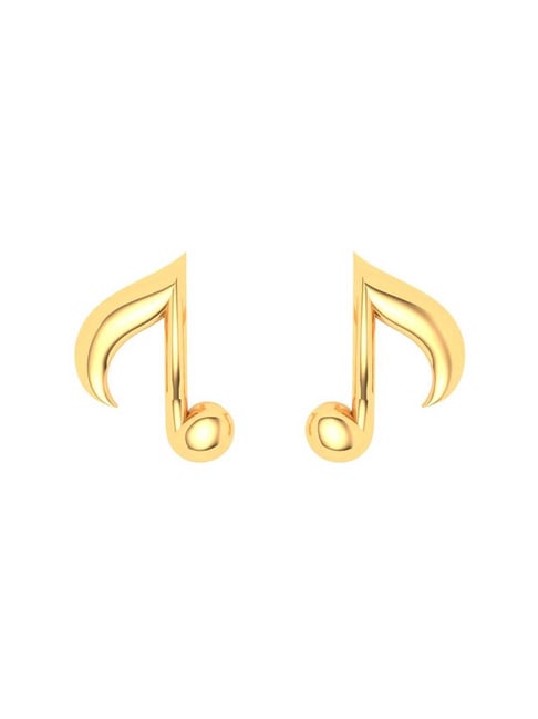 Palnart Poc Floral Music Note Earrings - Tokyo Otaku Mode (TOM)