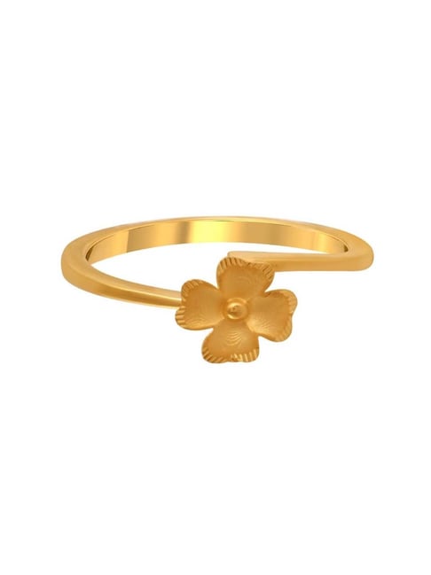 Timeless 22 Karat Yellow Gold Finger Ring | PC Chandra Jewellers