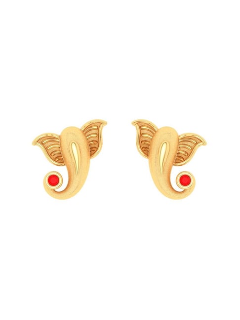 Plated Twist Stud Earrings Cute Simple Design Modern Jewelry - Temu