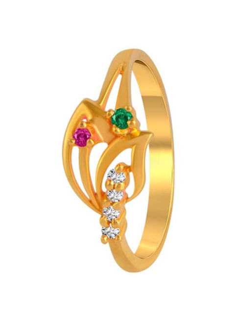 P.C. Chandra Jewellers 22k Gold Unique Casual Ring for Women-picture-24