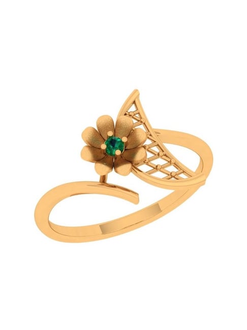 P.C. Chandra Jewellers 22k Gold Floret Beauty Casual Ring for Women-picture-42