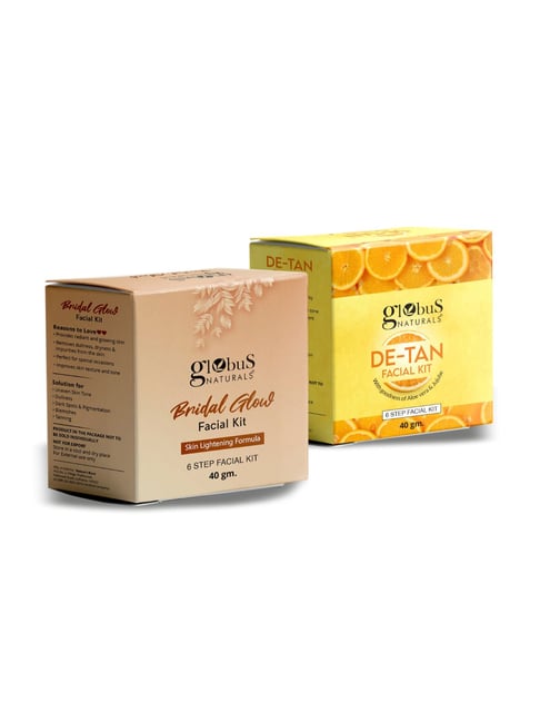 Globus Naturals Bridal Glow & De-Tan Facial Kit Combo-picture-44
