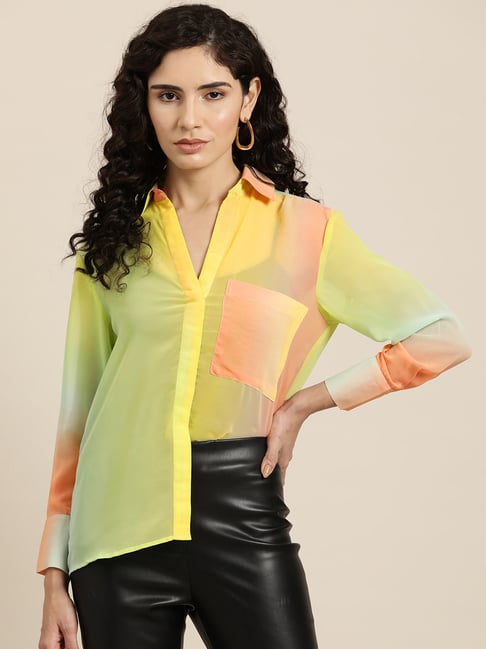 Qurvii Multicolor Regular fit Shirt-picture-26