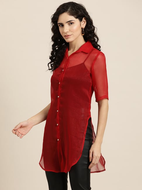 Buy Long Shirts For Women Online In India At Best Price Offers