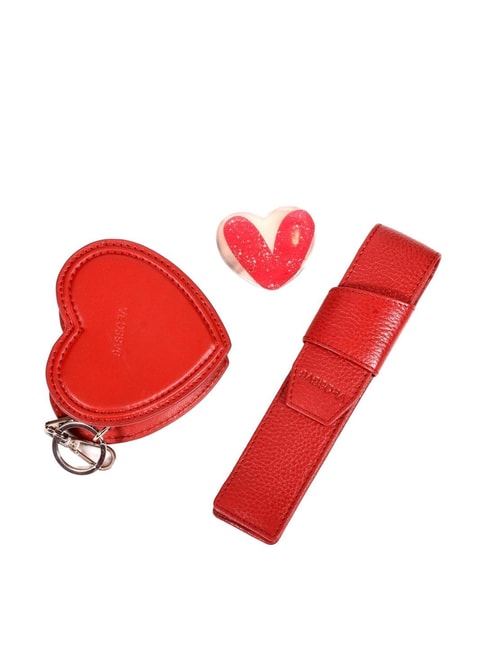 Heart RFID Coin Purse - Red | Coopers Of Stortford