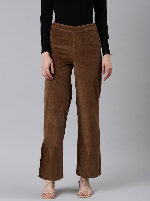 New Design Fashion Lady Stripe Lady Casual High Waist Wide-Legged Straight  Cotton/ Flax Women Pant Trousers - China Trousers and Pant price |  Made-in-China.com