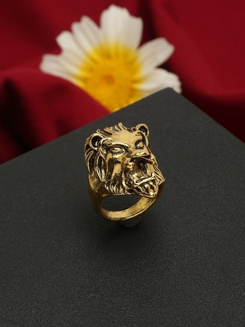 Lion gold sale ring online