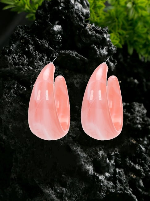 Buy Pink Earrings for Women by Vendsy Online | Ajio.com