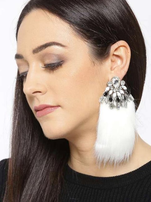 Black Feather Earrings – HAUTEheadquarters