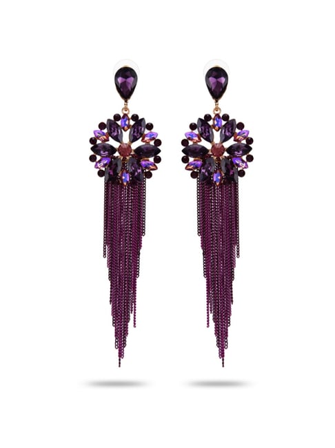 Tiffany Peretti Amethyst Color by the Yard Earrings | Purple Creek