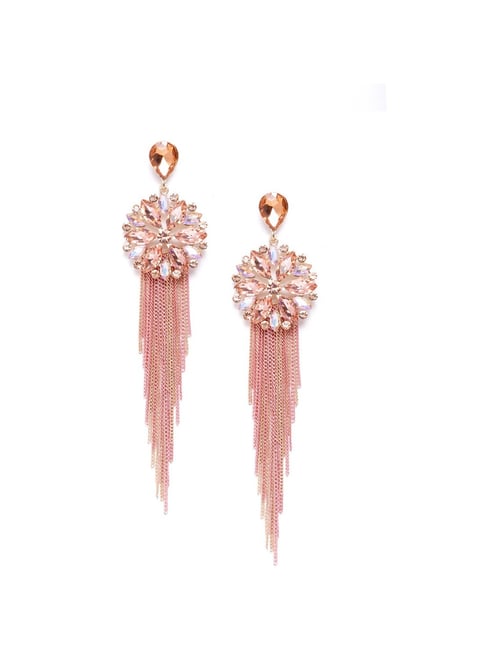 Gold Tassel Earrings – www.pipabella.com