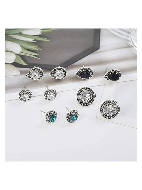 Buy Pure 925 Silver Stud Earrings for Women