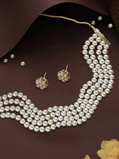 Tahitian South Sea Drop Pearl Denise Pendant and Earring Set