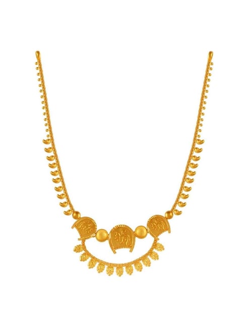 Buy Chandra Jewellers 22k Yellow Gold Necklace Online At Best