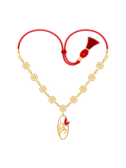 P.C. Chandra Jewellers 14k Yellow Gold Bird Themed Design For You Necklace