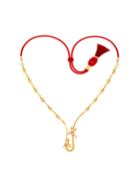 P.C. Chandra Jewellers 14k Yellow Gold Intricately Crafted Design Necklace