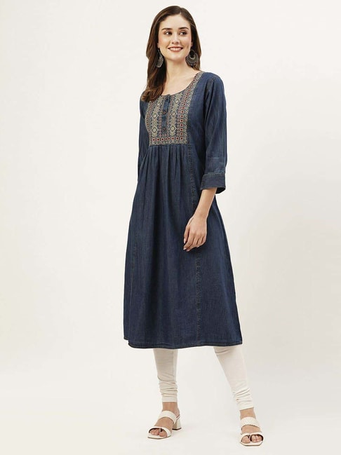 Buy Kurti With Jeans Online In India At Best Price Offers | Tata CLiQ