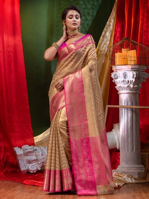 Buy VARNI FABRICS : A Lady's First Love Soft Silk Saree With Contrast  Blouse Online at Best Prices in India - JioMart.