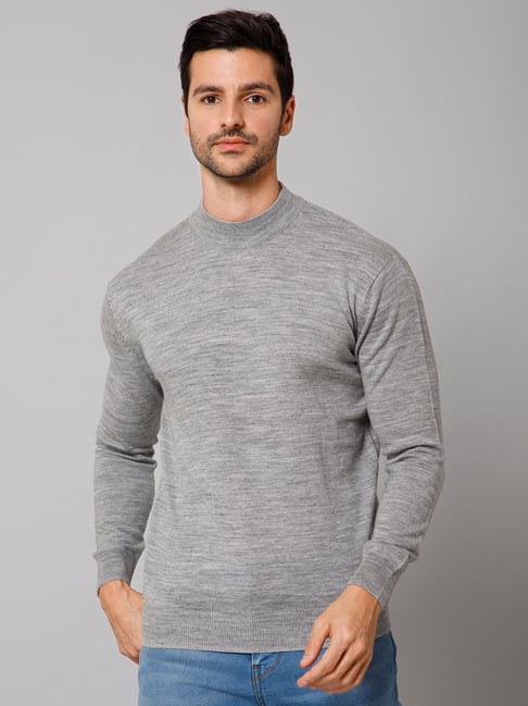 Cantabil Retail Cantabil Sweaters Price Cantabil Grey Melange