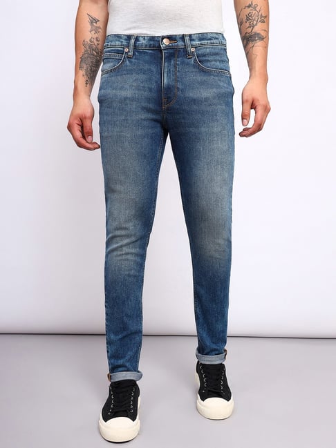 Buy Lee Blue Comfort Fit Jeans for Men Online @ Tata CLiQ