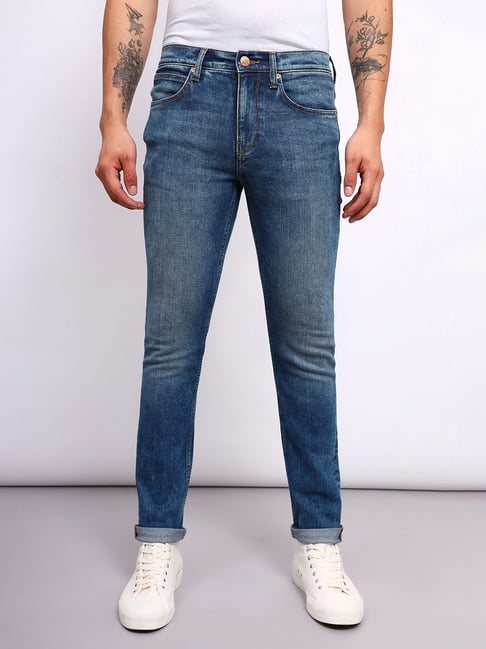 Buy Lee Blue Comfort Fit Jeans for Men Online @ Tata CLiQ