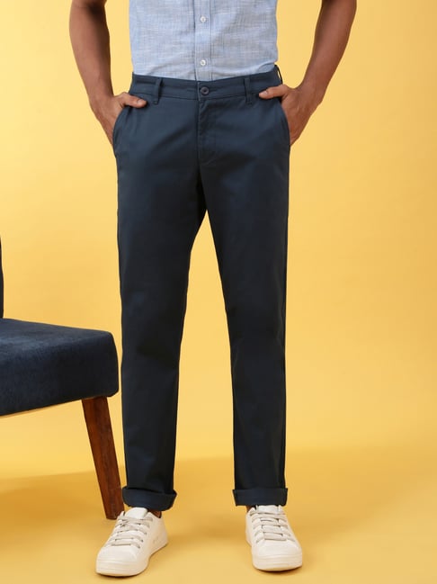 Slim Ultimate Built-In Flex Textured Chino Pants for Men