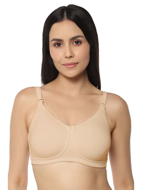 Buy Clovia Beige Cotton T-Shirt Bra for Women Online @ Tata CLiQ