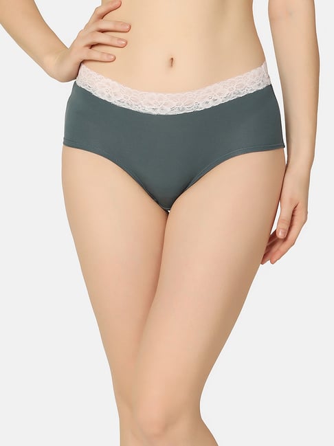 Da Intimo Green Hipster Panty