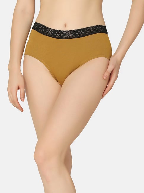 Da Intimo Mustard Hipster Panty