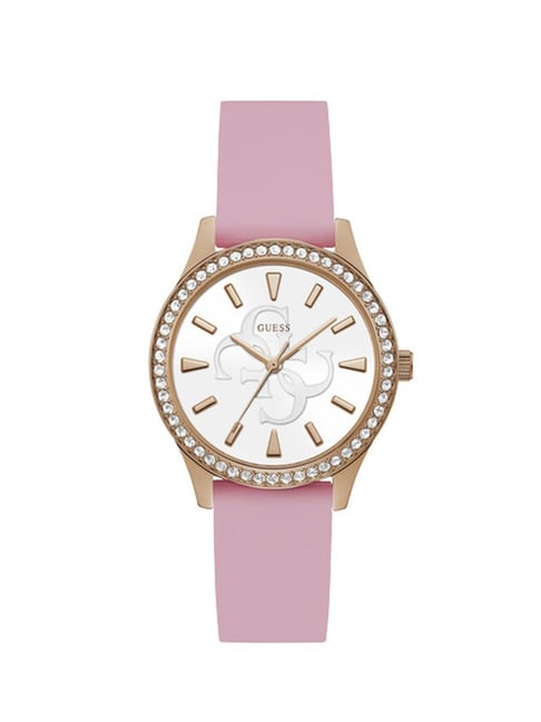 Guess Analog Rose Gold Dial Women's Watch GW0359L3-picture-42
