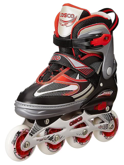 Cosco Sprint Roller Inline Roller Skates (Black) Size Standard