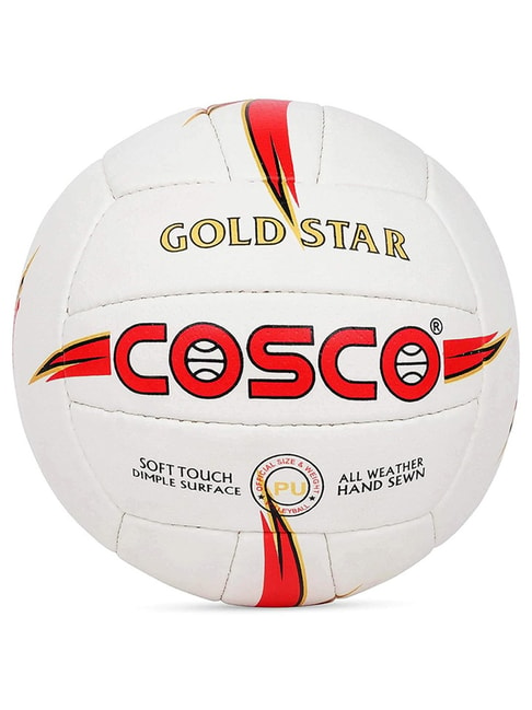 Cosco Gold Star Volleyball (White) Size - Standard