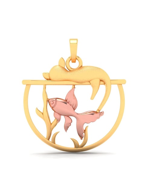 Buy Chandra Jewellers 18k Yellow Gold Pendant for Women