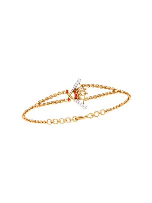 Check Out Elegant Gold Bracelet Designs at PC Chandra Jewellers