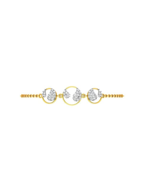 Buy Chandra Jewellers 22k Yellow Gold Bracelet Online At Best