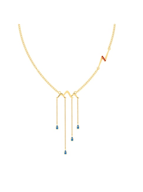P.C. Chandra Jewellers 14k Yellow Gold Designer For You Necklace-picture-29