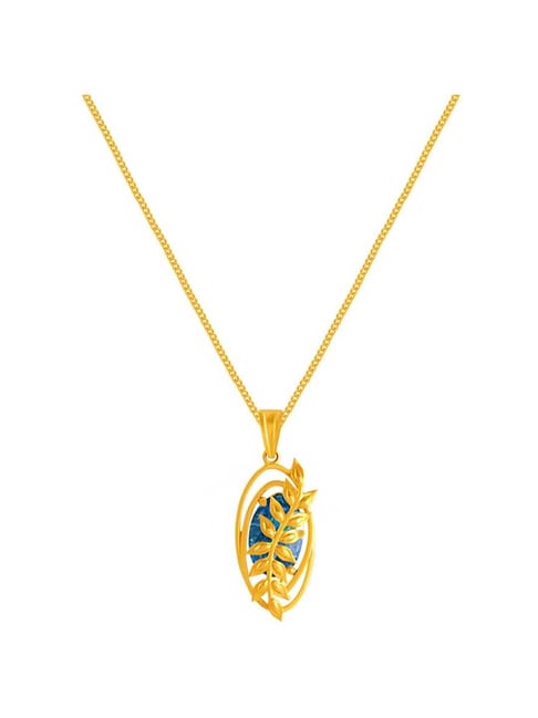 P.C. Chandra Jewellers 14k Yellow Gold Gem Pendant-picture-16