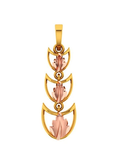 P.C. Chandra Jewellers 14k Yellow Gold Pendant-picture-41