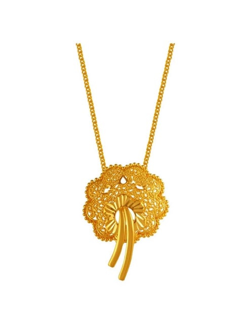 Pendant Pc Chandra Jewellers Light Weight Pc Chandra Pendant