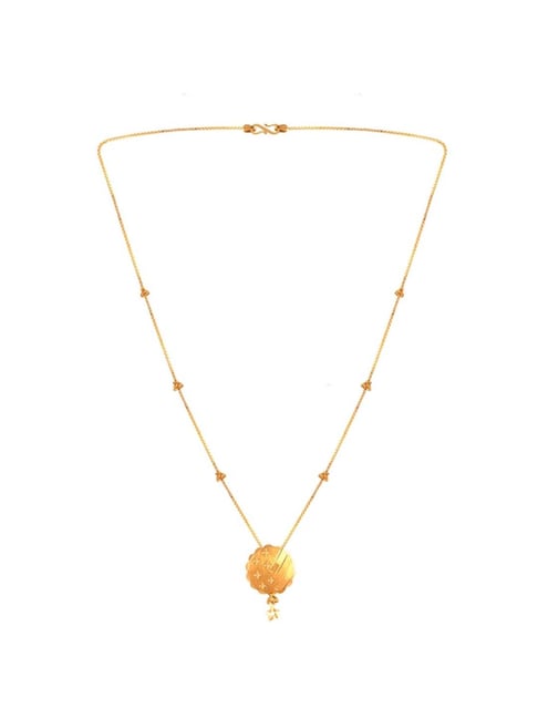 P.C. Chandra Jewellers 22k Yellow Gold Pendant with Chain-picture-32