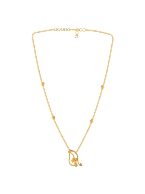 P.C. Chandra Jewellers 22k Yellow Gold Pendant with Chain-picture-36