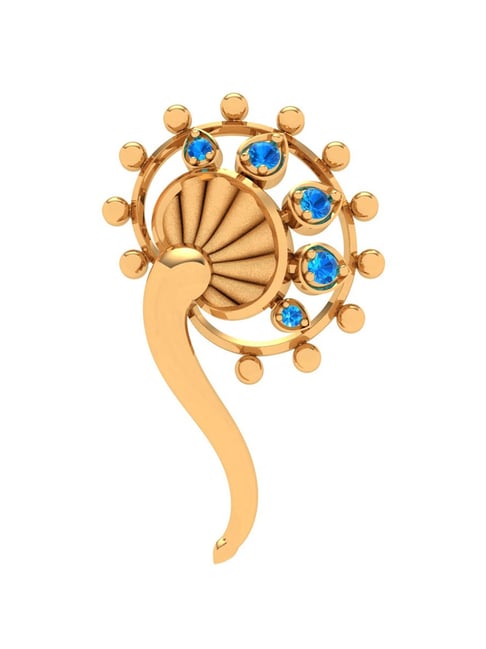 P.C. Chandra Jewellers 14k Yellow Gold Regal Pendant-picture-17