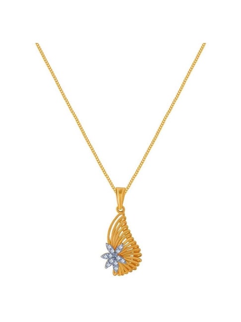 P.C. Chandra Jewellers 14k Yellow Gold Pendant-picture-22